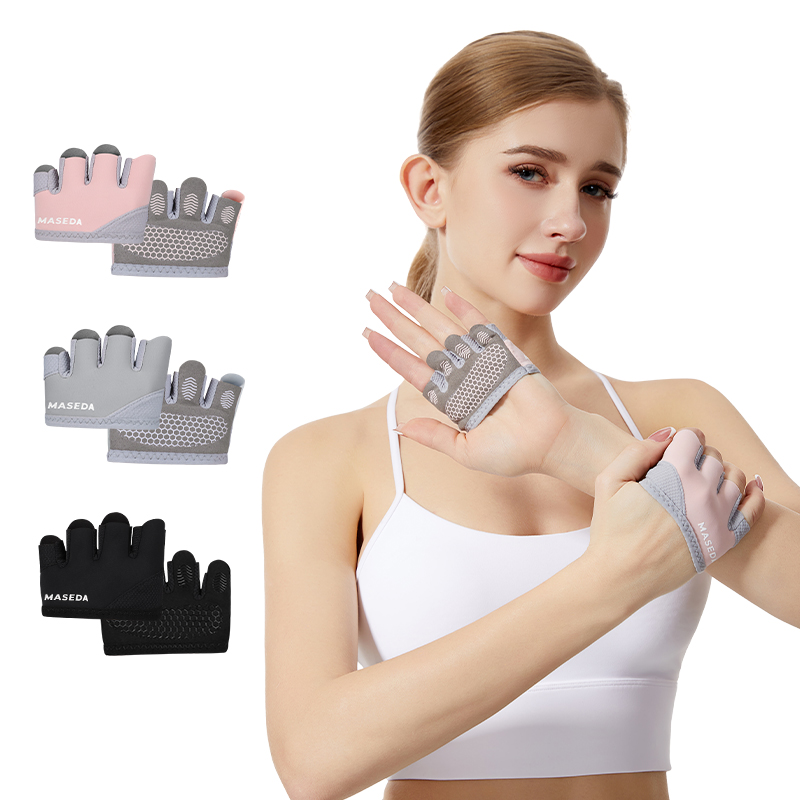 Yoga Pilates Yoga - زوج من قفازات اللياقة البدنية بدون