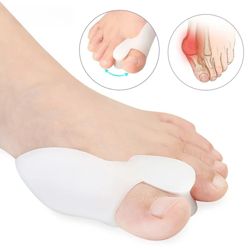 Toe Separator Silicon - 2/4/8 قطع فاصل أصابع القدم الجل