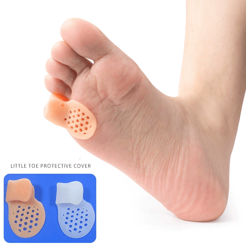 Toe Separator Silicon - 1/2/5 أزواج من واقي أصابع القدم