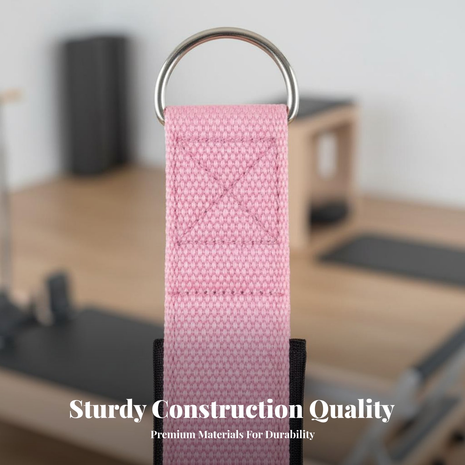 Pilates Ankle Strap - حزام بيلاتس مزدوج الحلقة مقاوم للتآكل