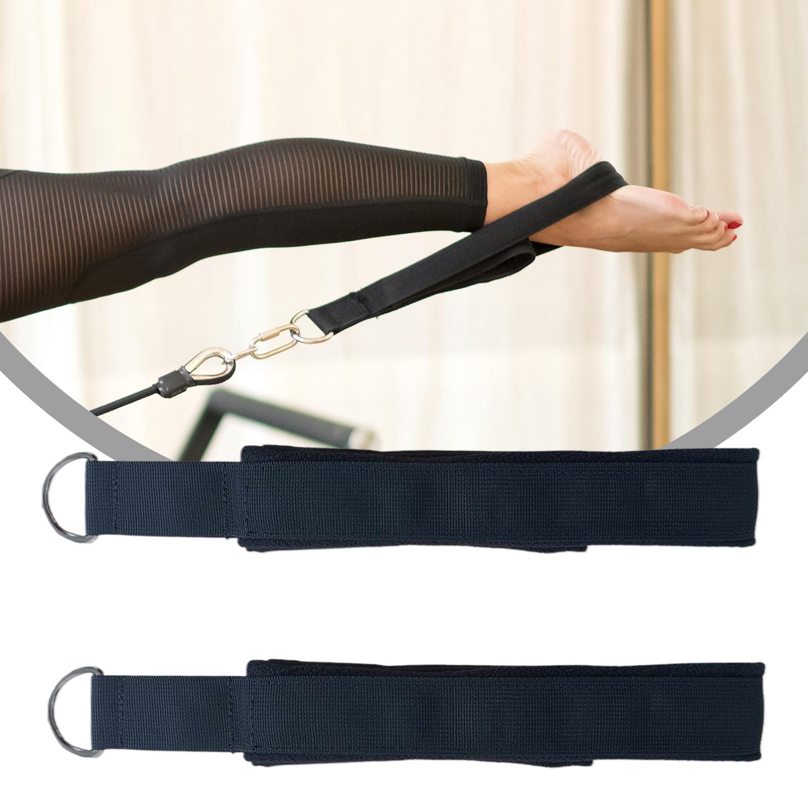 Pilates Ankle Strap - حلقة مزدوجة مرنة اليوغا بيلاتيس السرير