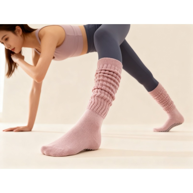 النساء القطن عدم الانزلاق جوار - مراجعة Pilates Yoga Gym وسعره
