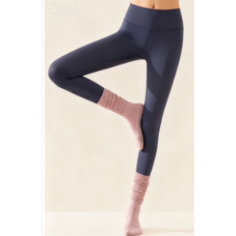 النساء القطن عدم الانزلاق جوار - مراجعة Pilates Yoga Gym وسعره