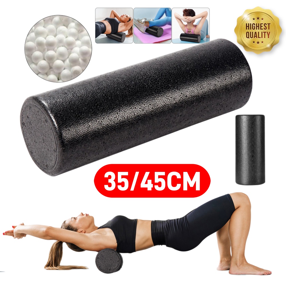 35/45 سم أسطوانة تدليك رياضية  - مراجعة Pilates Yoga Body وسعره