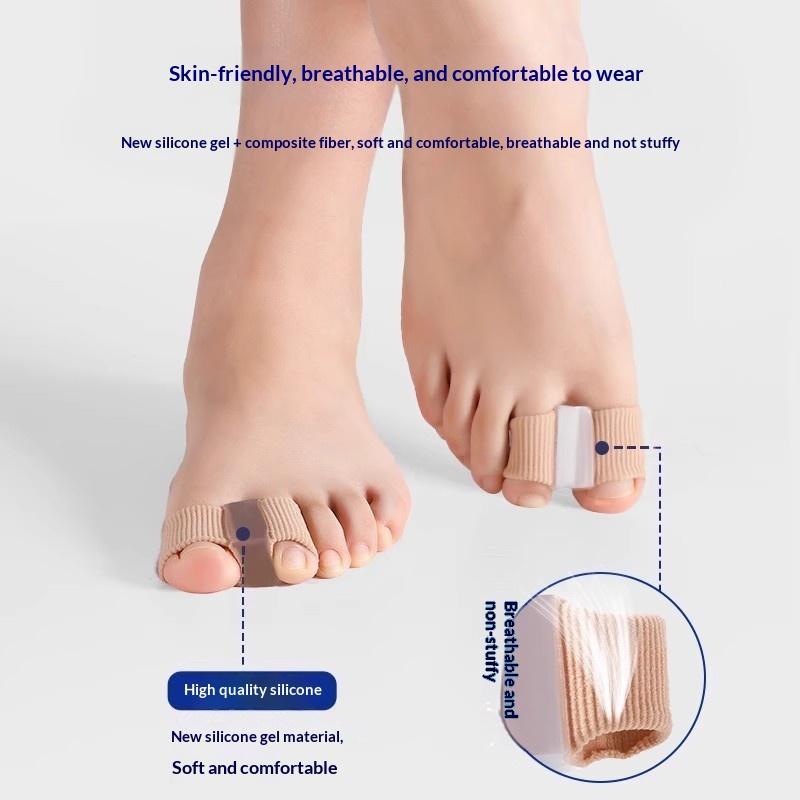 1/2 قطعة فاصل أصابع القدم من ا - مراجعة Toe Separator Silicon وسعره