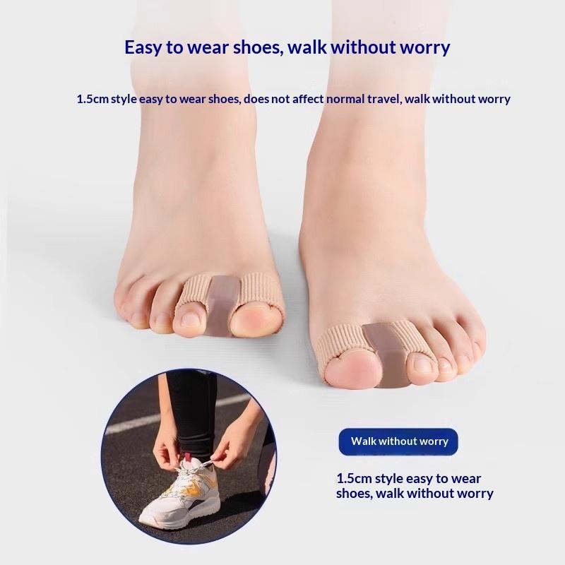 1/2 قطعة فاصل أصابع القدم من ا - مراجعة Toe Separator Silicon وسعره