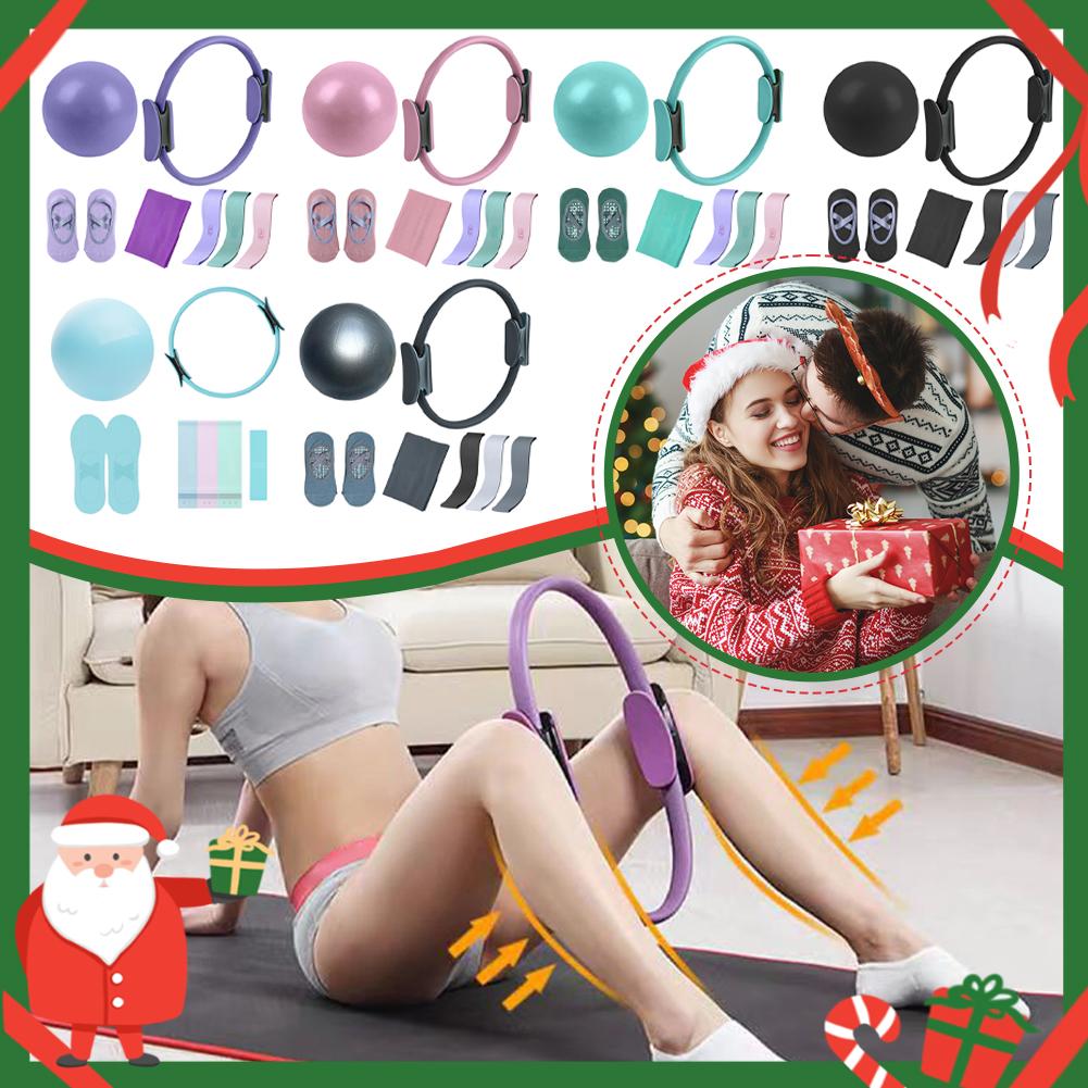 5 قطعة مجموعة بيلاتيس الأساسية - مراجعة Pilates Ring Magic وسعره