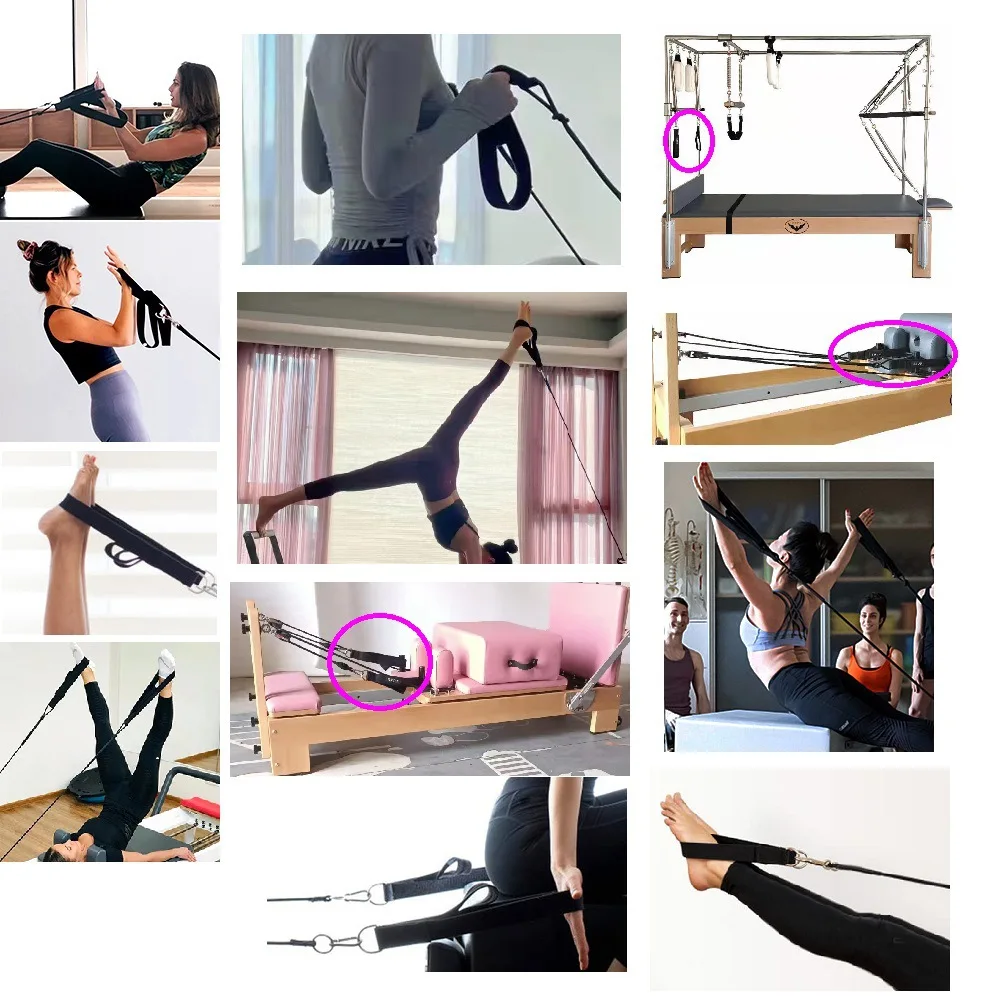 حزام مطاطي مزدوج الحلقات لتمار - مراجعة Pilates Ankle Strap وسعره