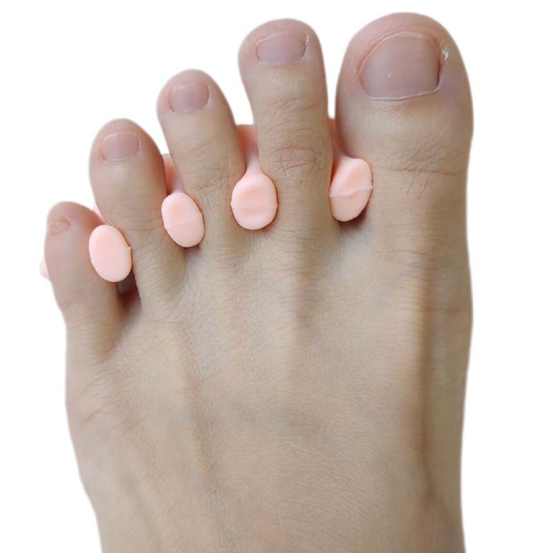 2 قطعة = 1 زوج من جل إبهام الق - مراجعة Toe Separator Silicon وسعره