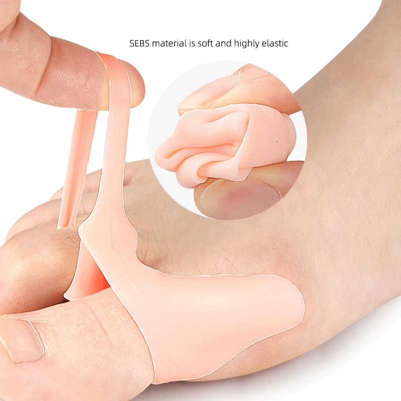 1/2/3Pairs الأطفال جل فاصل أصا - مراجعة Toe Separator Silicon وسعره