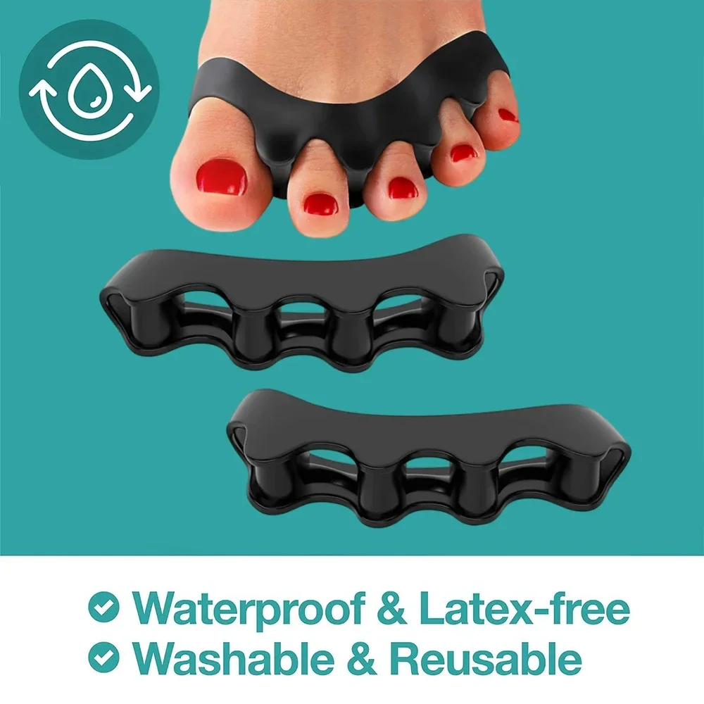 فاصل أصابع القدم من السيليكون  - مراجعة Toe Separator Silicon وسعره