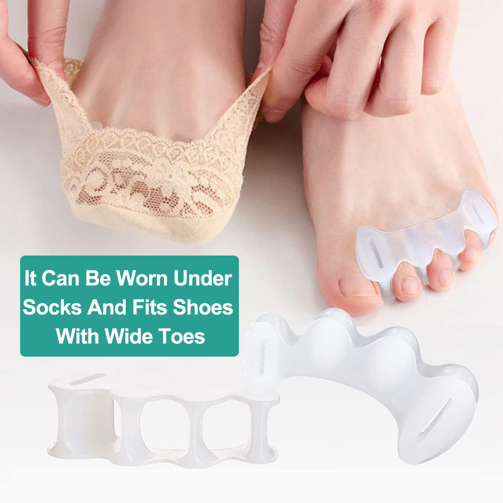 1 زوج هلام الصلب سيليكون تو إص - مراجعة Toe Separator Silicon وسعره
