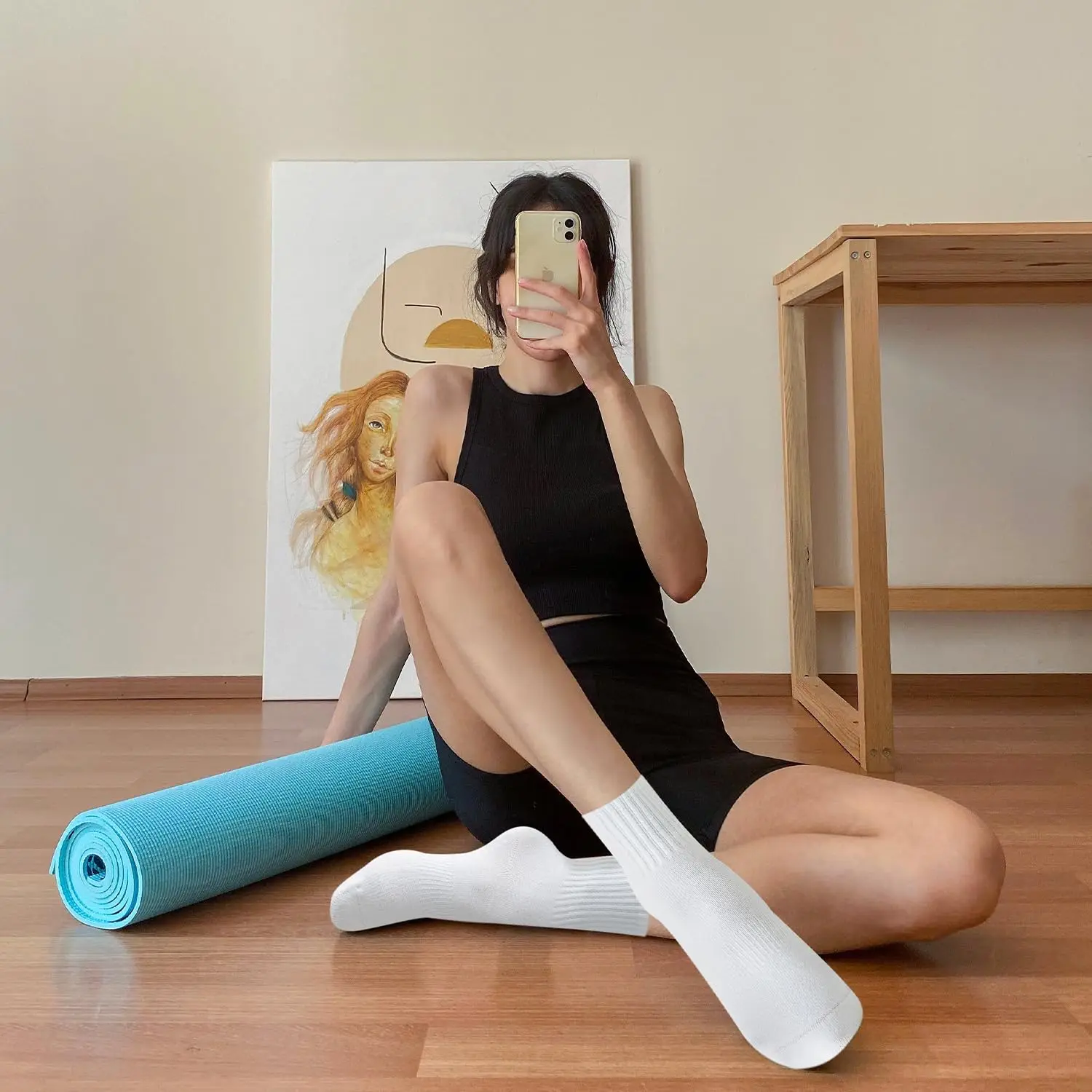 4 أزواج من جوارب اليوغا النسائ - مراجعة Pilates & Yoga With Katja Youtube وسعره