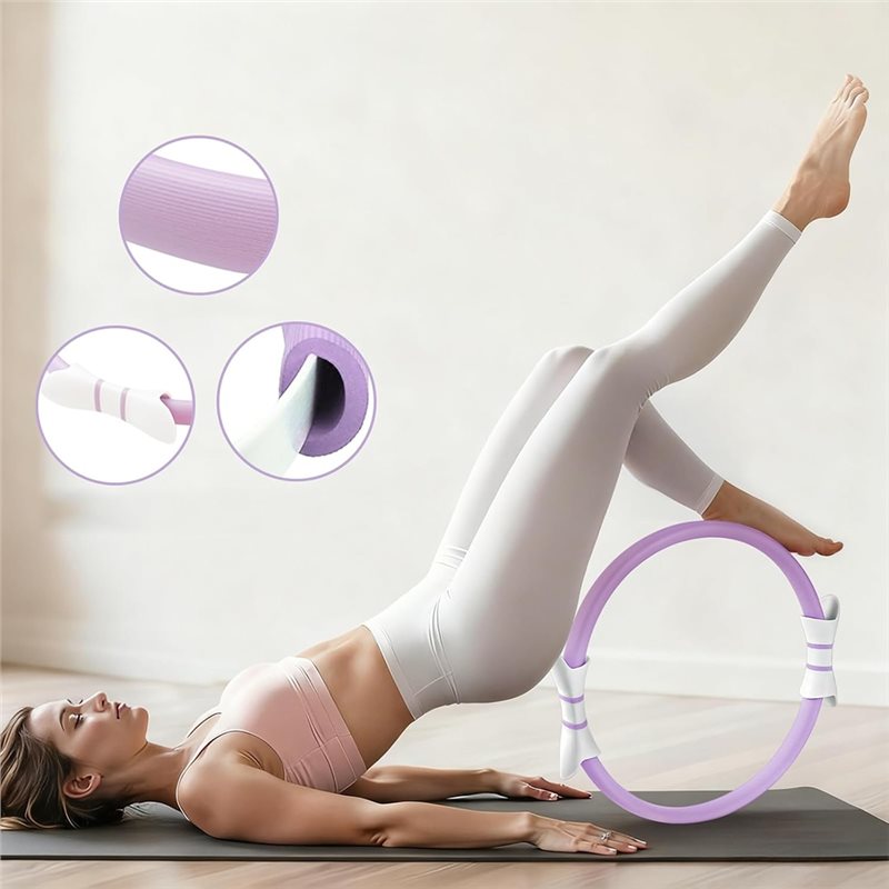 مجموعة حلقات البيلاتس السحرية  - مراجعة Pilates Ring Magic وسعره