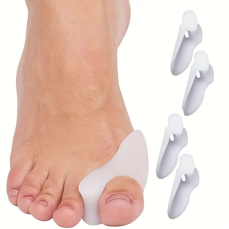 زوج واحد من أغطية أصابع القدم  - مراجعة Toe Separator Silicon وسعره