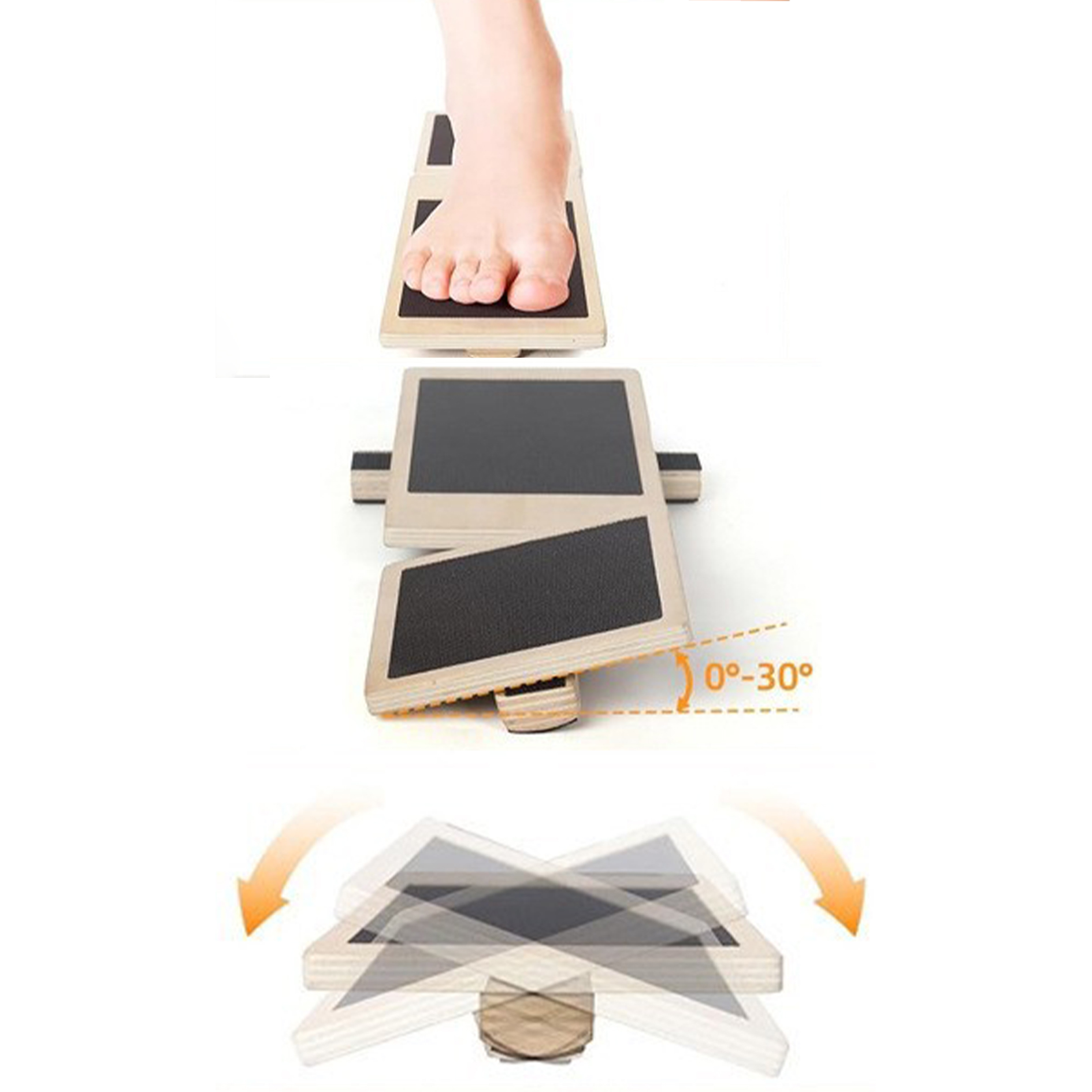 لوح توازن للكاحل بساق واحدة من - مراجعة Pilates Yoga Body وسعره