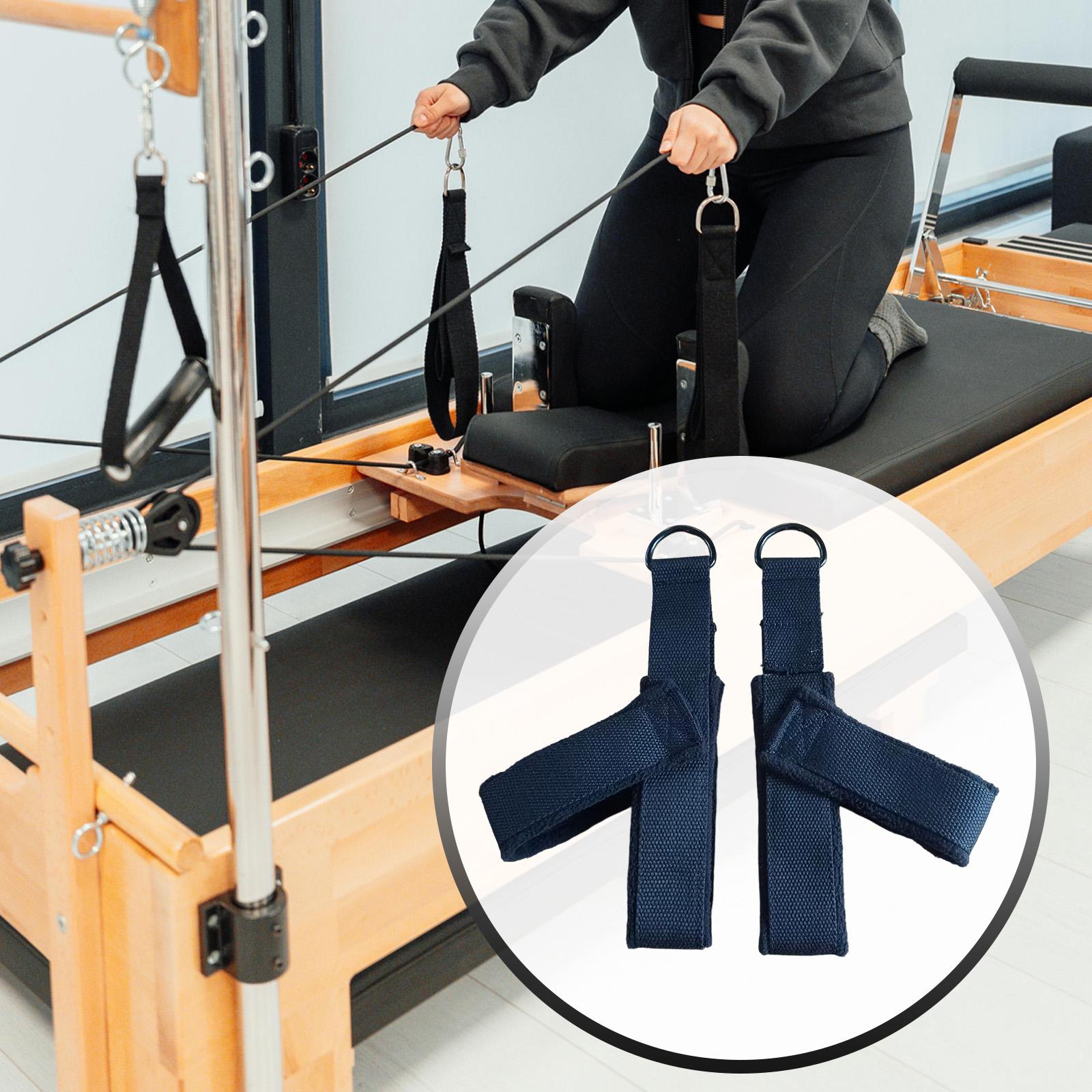حزام يوجا قابل للتعديل مع حلقا - مراجعة Pilates Ankle Strap وسعره