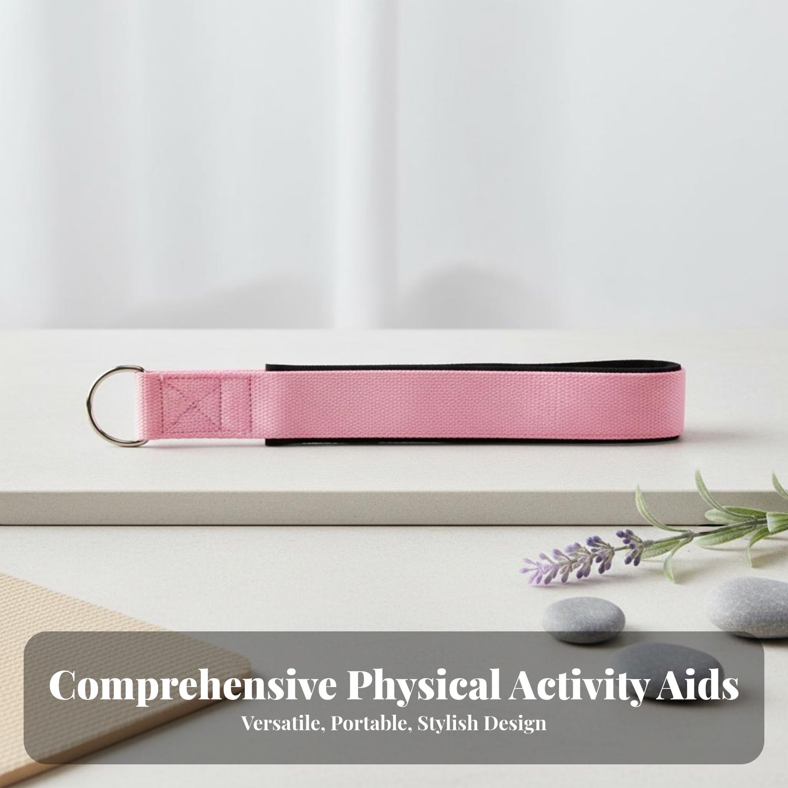 حزام بيلاتس مزدوج الحلقة مقاوم - مراجعة Pilates Ankle Strap وسعره