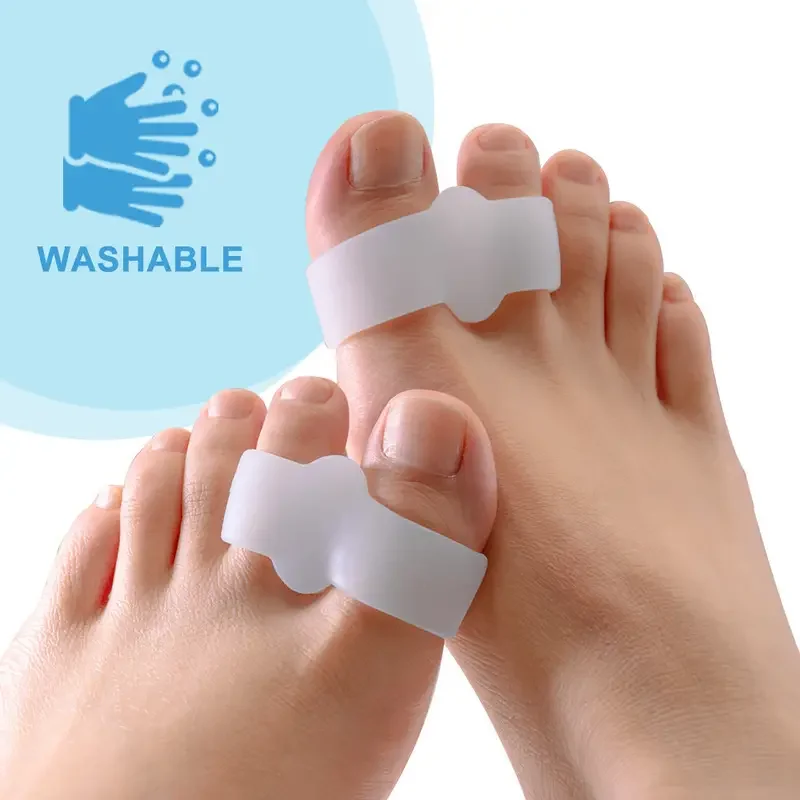زوج واحد من مصحح الورم - فاصل  - مراجعة Toe Separator Silicon وسعره