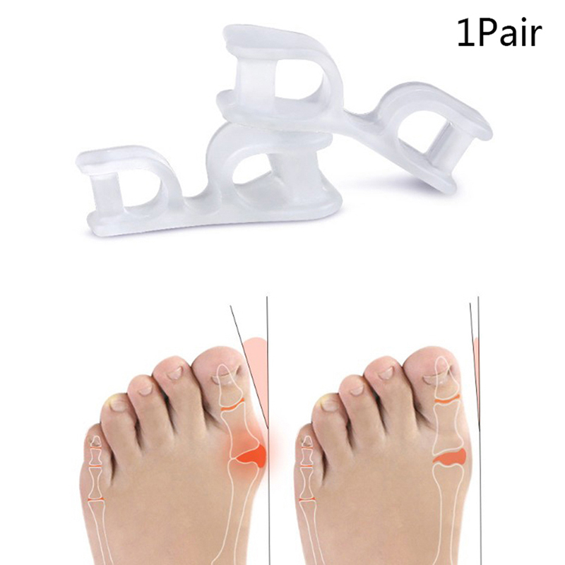 زوج واحد من فواصل أصابع القدم  - مراجعة Toe Separator Silicon وسعره