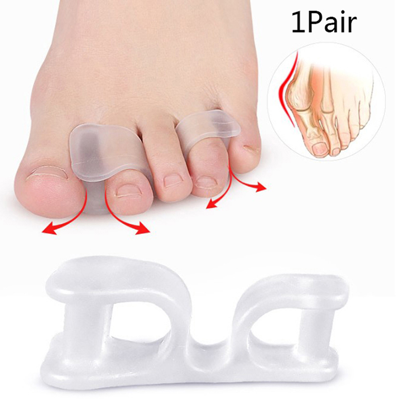 زوج واحد من فواصل أصابع القدم  - مراجعة Toe Separator Silicon وسعره