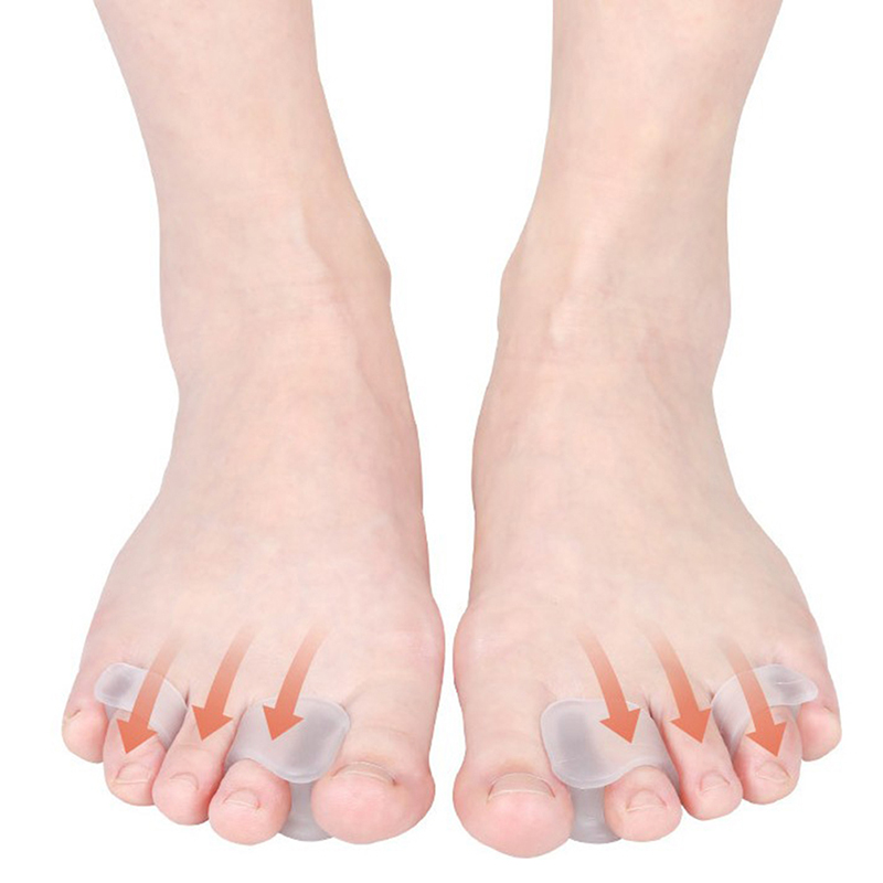 زوج واحد من فواصل أصابع القدم  - مراجعة Toe Separator Silicon وسعره