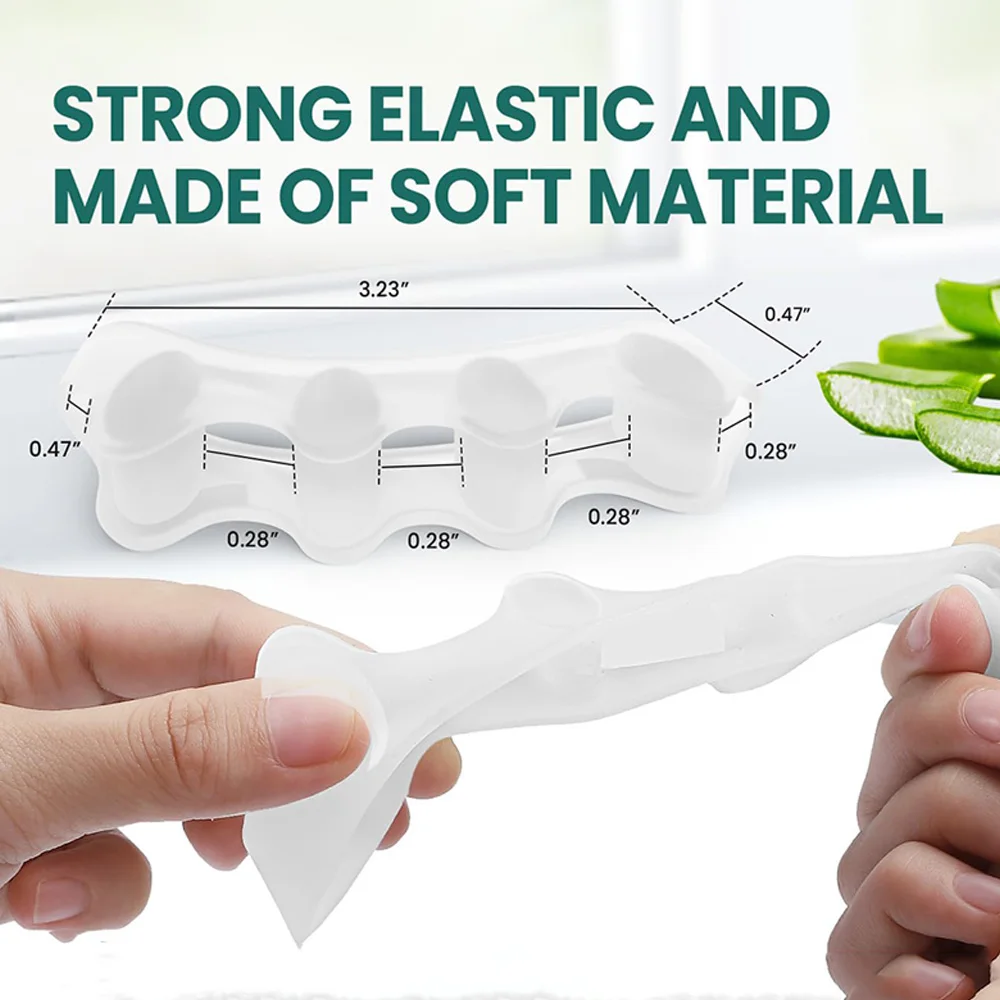 فواصل أصابع القدم السيليكونية  - مراجعة Toe Separator Silicon وسعره