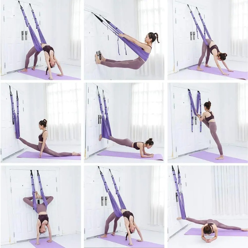 مجموعة أرجوحة يوغا هوائية قابل - مراجعة Pilates Yoga Body وسعره