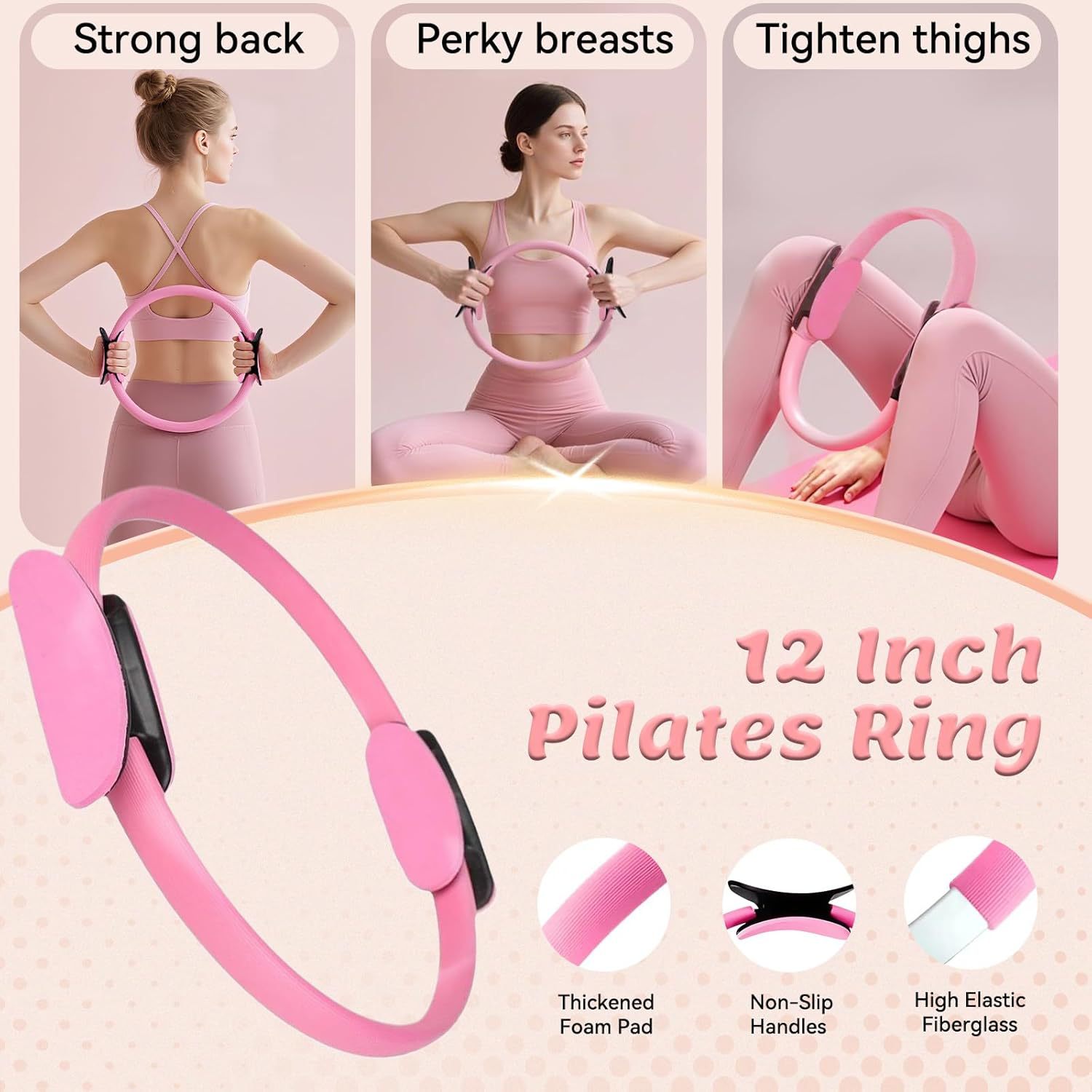 مجموعة بيلاتس من 11 قطعة، تتضم - مراجعة Pilates Ring Magic وسعره