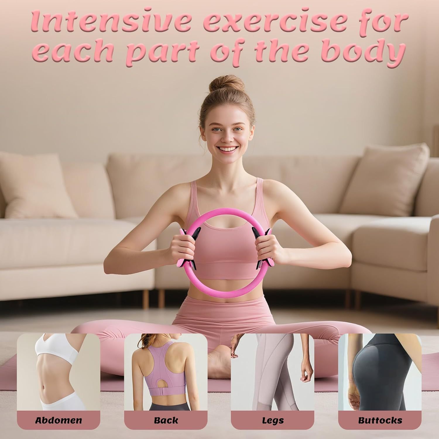 مجموعة بيلاتس من 11 قطعة، تتضم - مراجعة Pilates Ring Magic وسعره