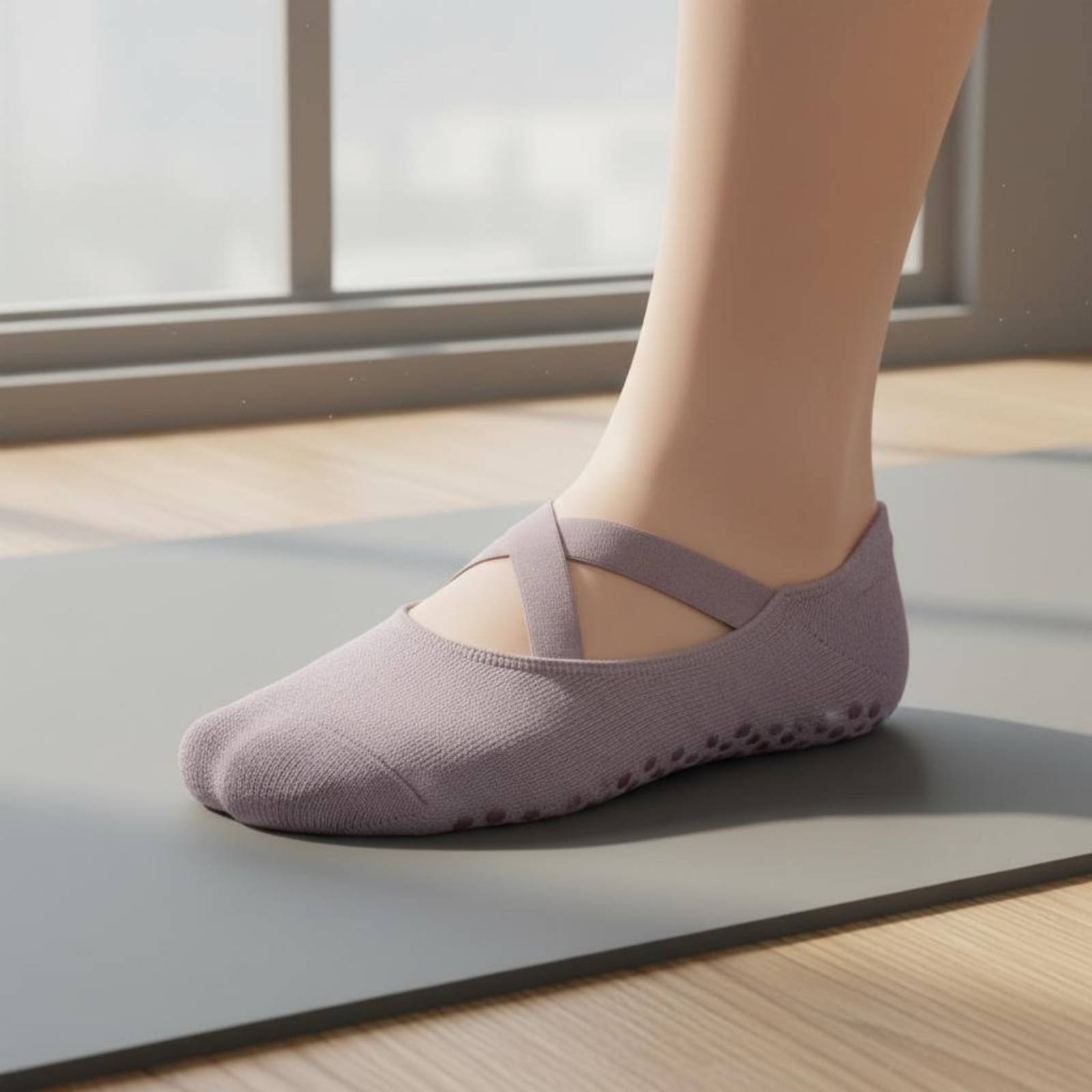 جوارب لياقة بدنية غير قابلة لل - مراجعة Pilates Yoga Gym وسعره