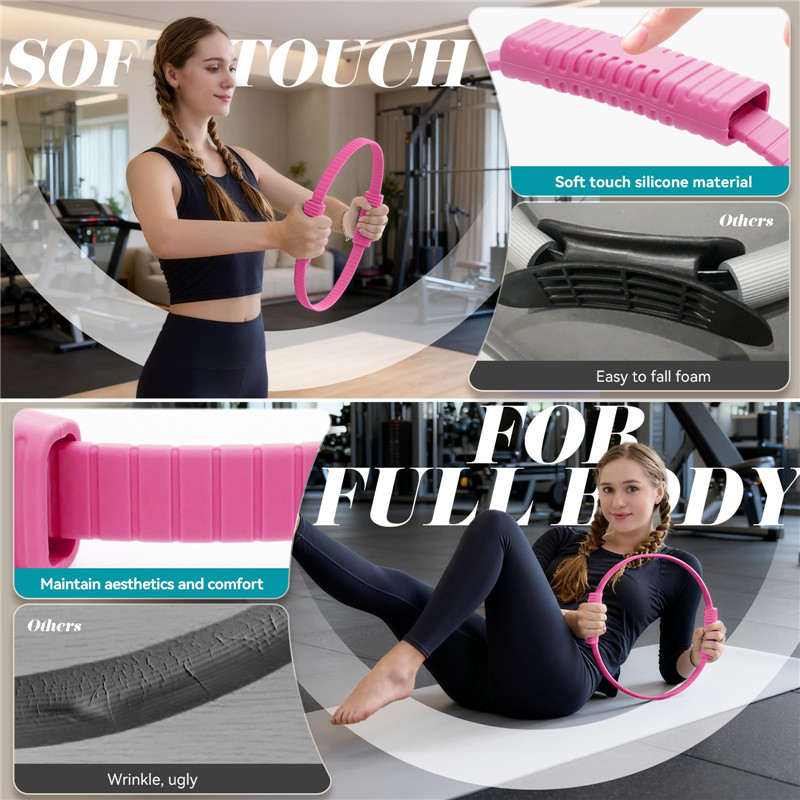 حلقة يوغا سيليكون صديقة للبيئة - مراجعة Pilates Ring Magic وسعره