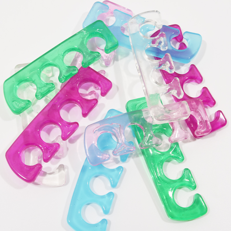 2 قطعة لينة سيليكون إصبع فاصل  - مراجعة Toe Separator Silicon وسعره